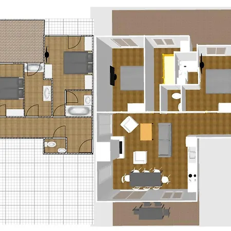 Apartment Bel Avec Wifi, Garage, Cheminee Et Grande Terrasse Au Pied Des Pistes A - Fr-1-694-325
